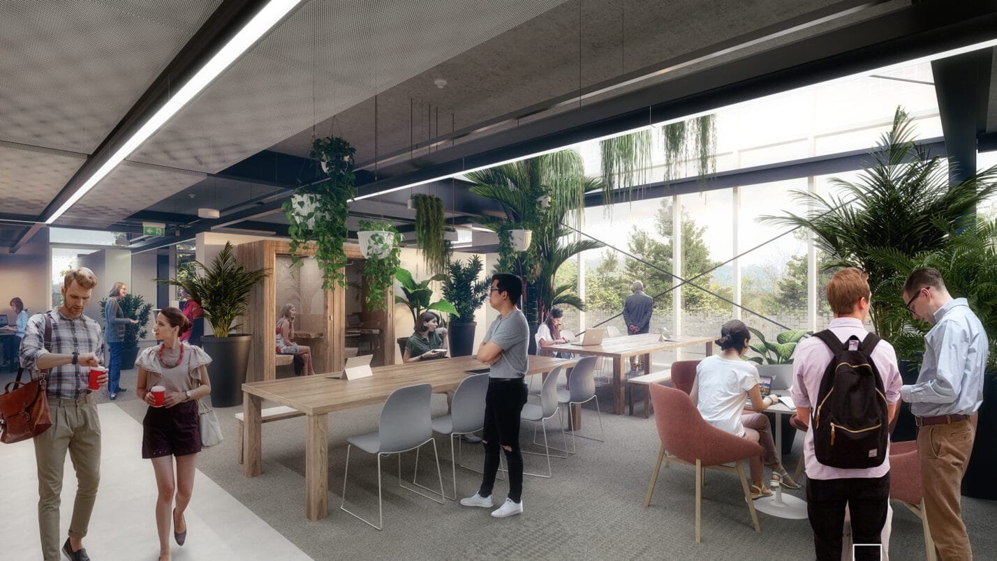 Keele University Digital Innovation Centre designed by HLM Architects