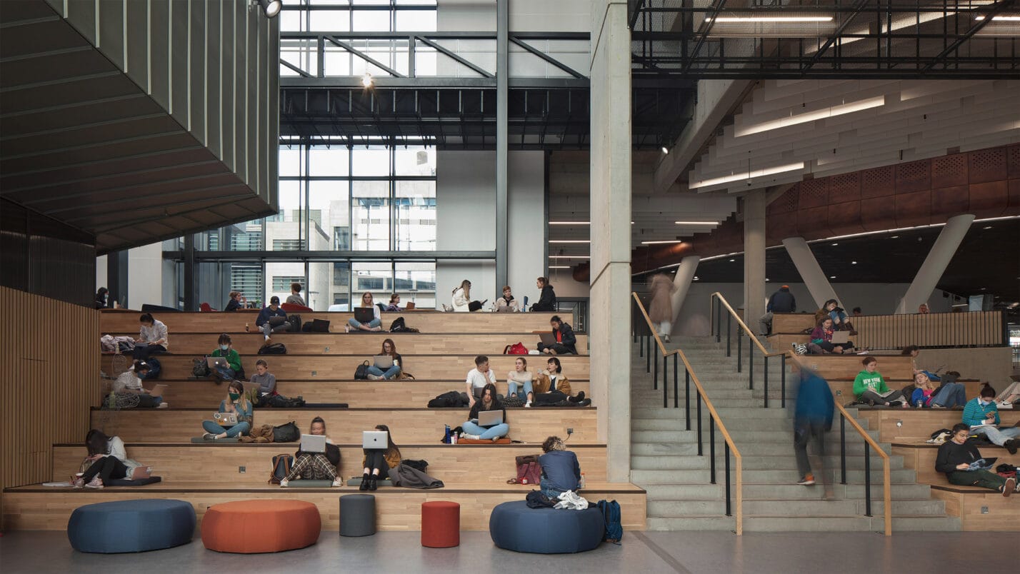 James McCune Smith Learning Hub (JMS) designed by HLM Architects